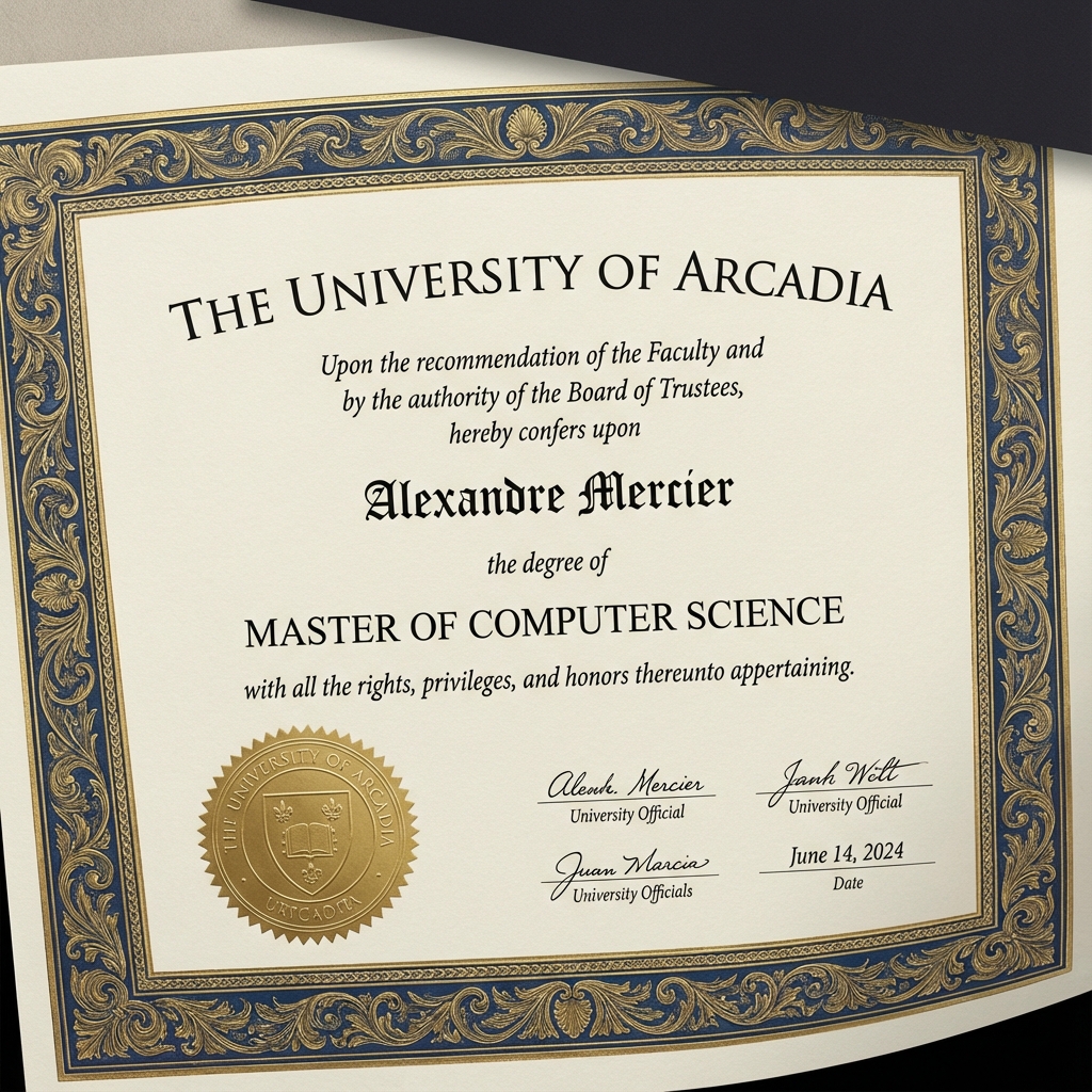 Master of Computer Science